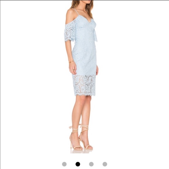 Bardot Karlie Dress in Sky Blue - Picture 3 of 5